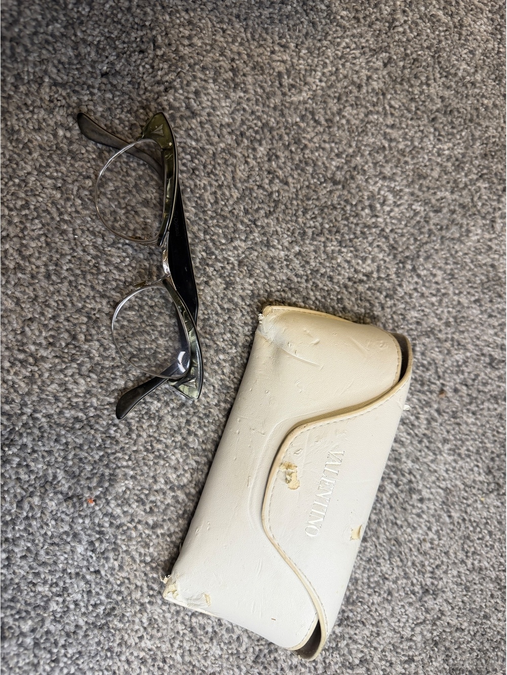 Valentino Vintage Eyeglasses with White Case